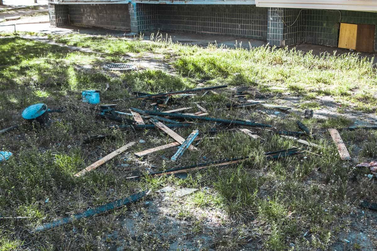 Возгорание произошло на балконе Возгорание произошло на балконе