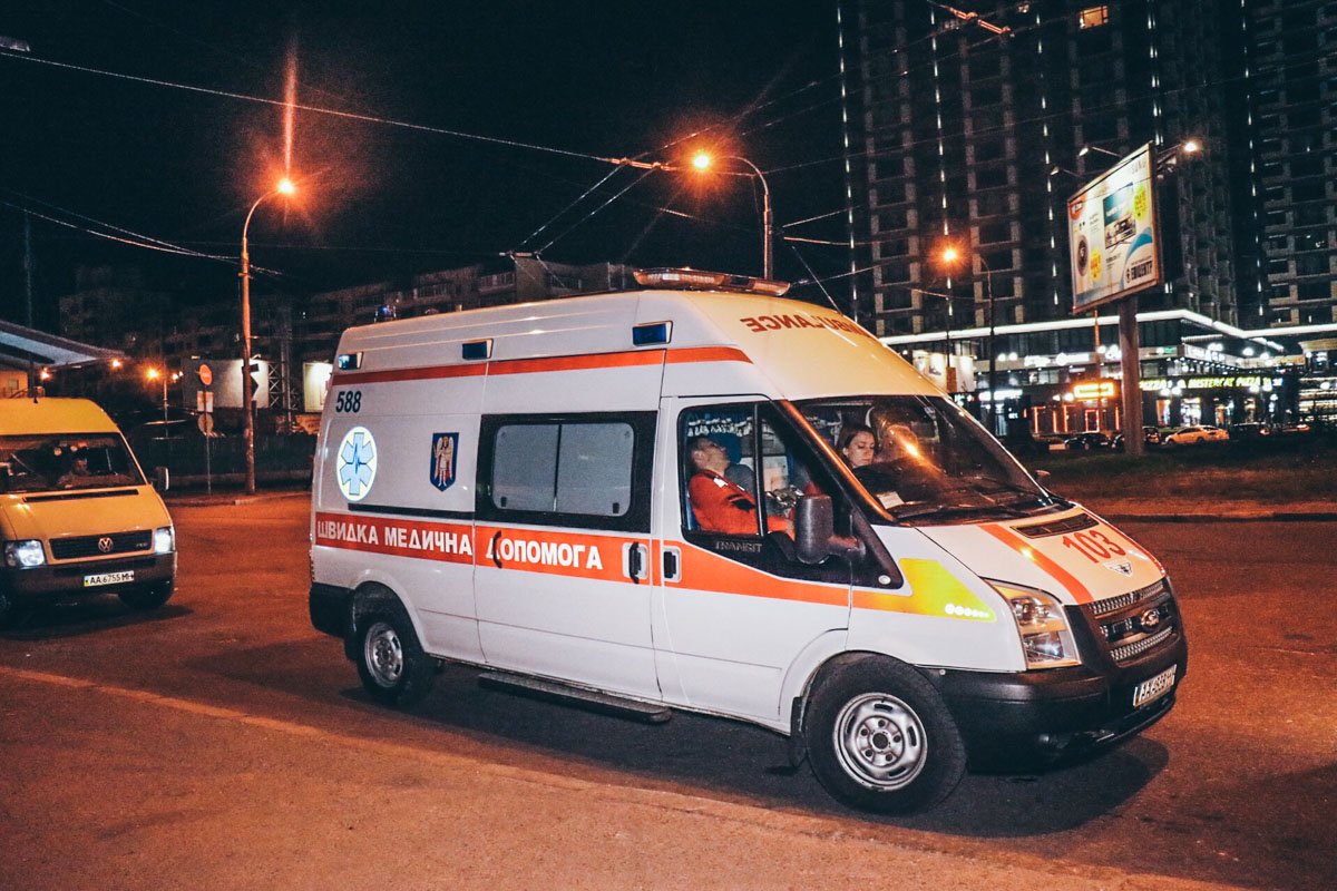 На месте дежурила «скорая»