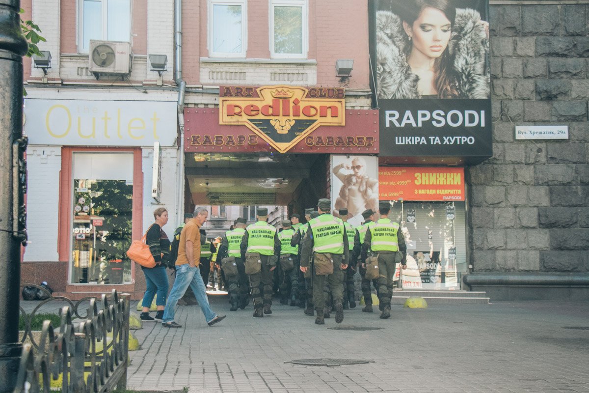 Такой контроль порядка оправдан, ведь потенциально возможны провокации от радикальный сил 