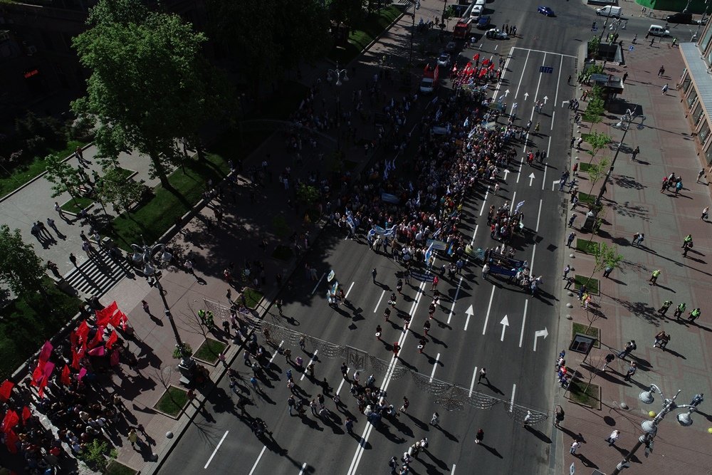 Организатором марша выступили Социал-демократическая партия и депутат Сергей Каплин