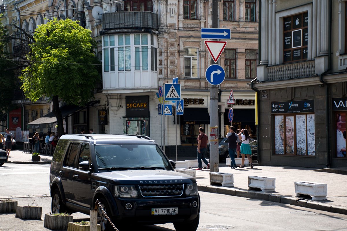 Изменено направление движения на улице Хорива Изменено направление движения на улице Хорива
