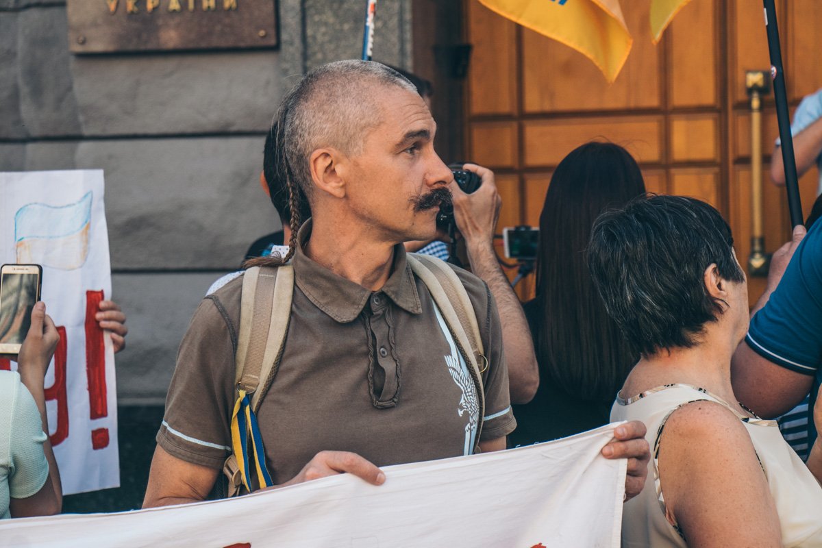 Не менее яркими были и участники акции