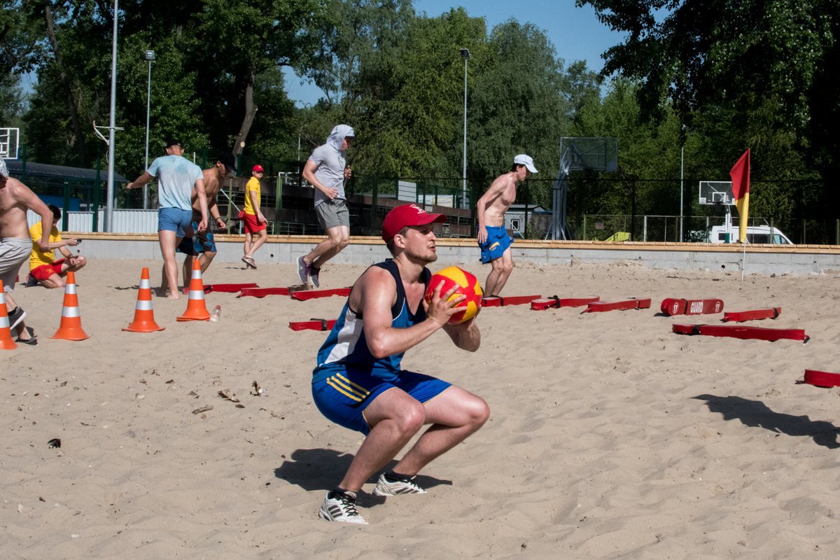 Дмитрий Киреев в пляжном патруле уже второй год