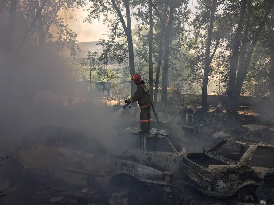 Огонь ликвидировали в 14:15