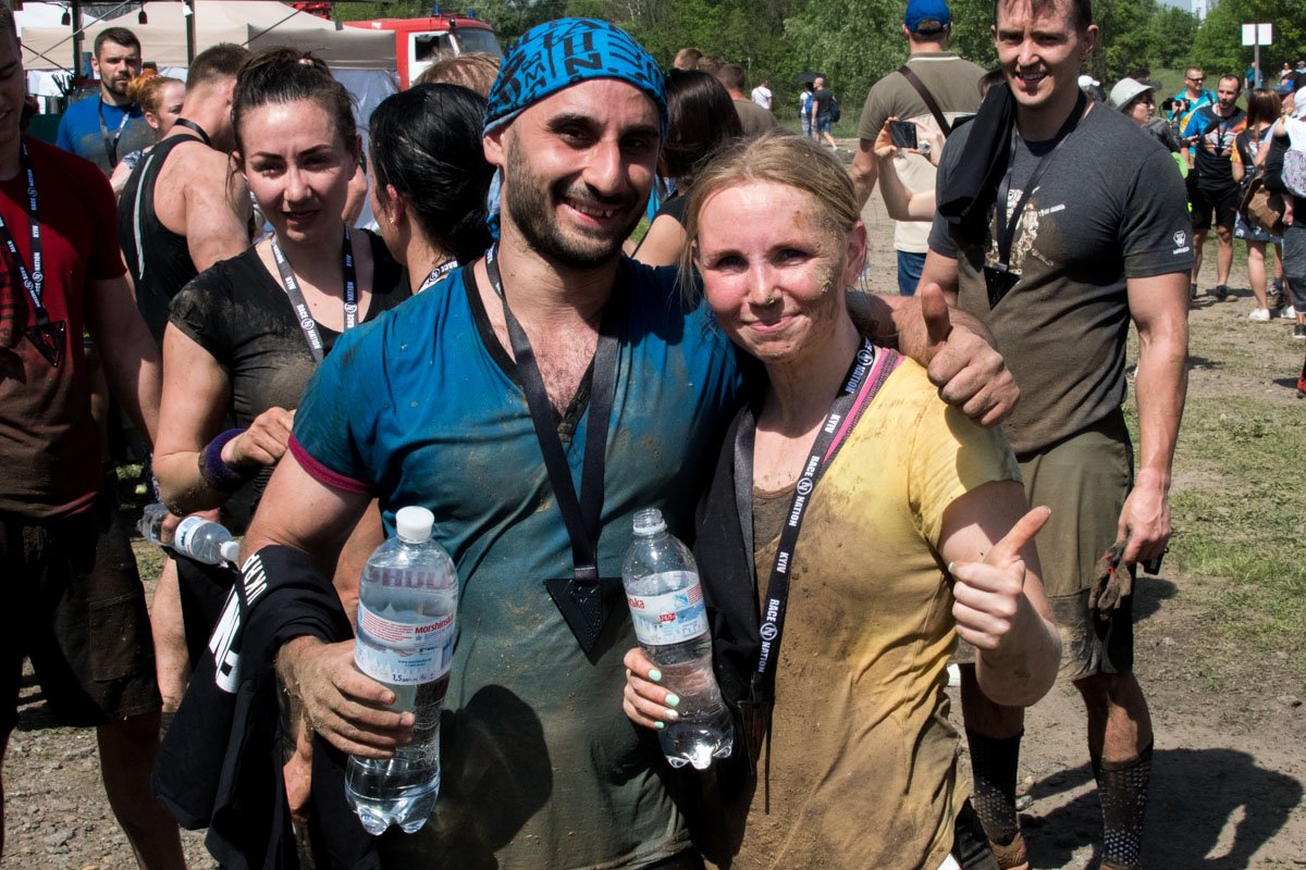 Счастливые и довольные участники забега ушли с хорошими эмоциями