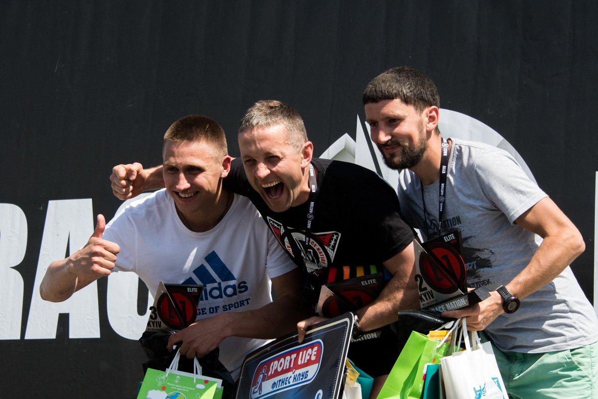 Спортсмены остались в прекрасном настроении после сложных испытаний