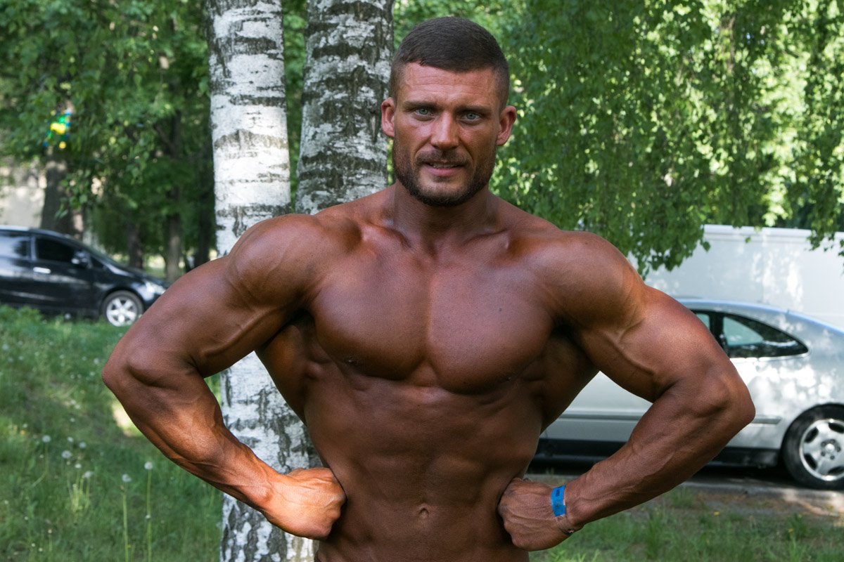 Гуляя по парку КПИ можно было встретить спортсменов 