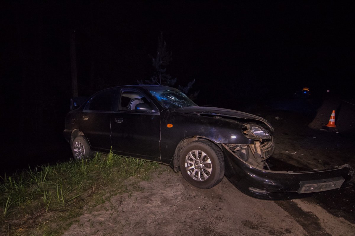 6 мая на трассе Киев - Чернигов (Киев - Десна) столкнулись два Daewoo Sens 6 мая на трассе Киев - Чернигов (Киев - Десна) столкнулись два Daewoo Sens