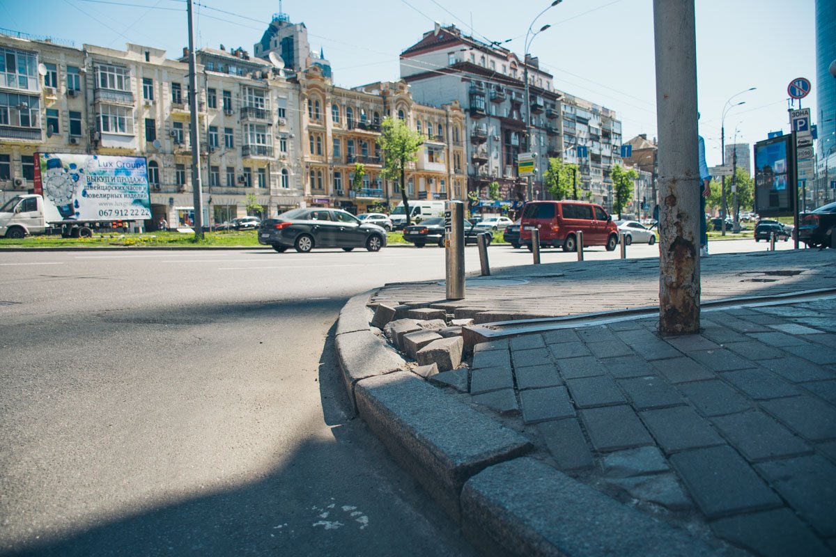 Результат некачественных поворотов или... ходьбы?