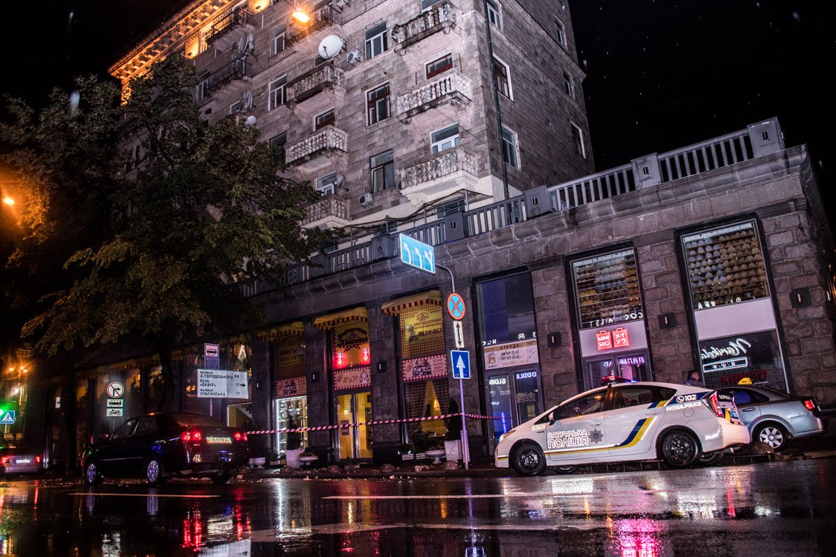 На место обвала полиция приехала оперативно