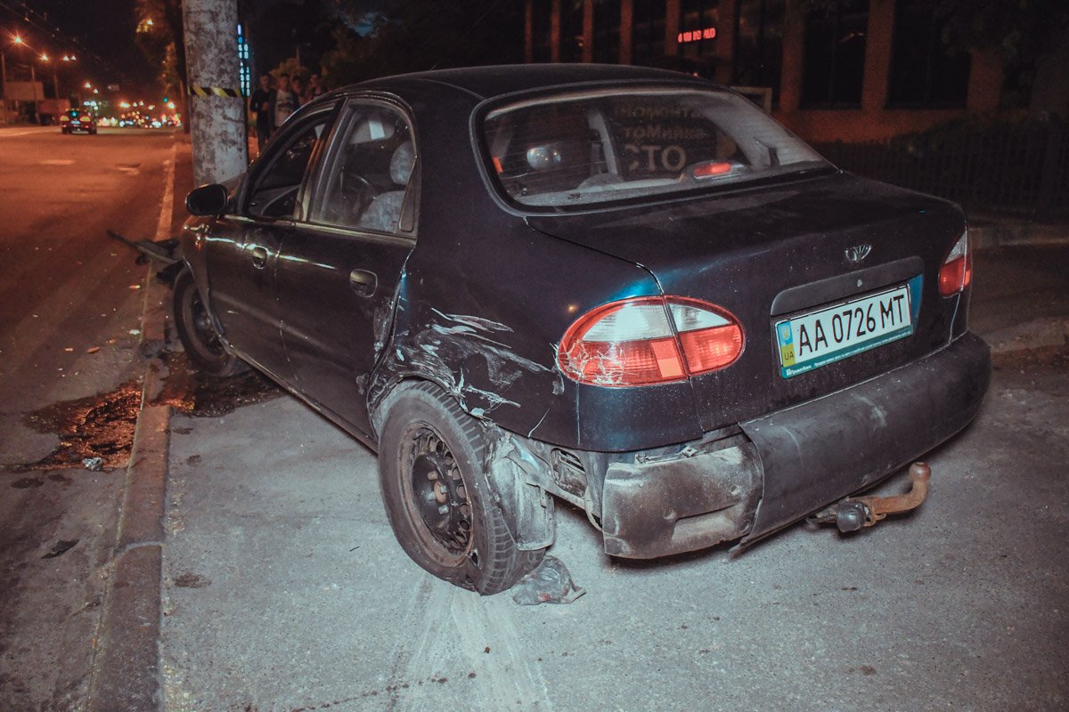 По некоторым данным, Lanos ехал более 70 километров в час По некоторым данным, Lanos ехал более 70 километров в час