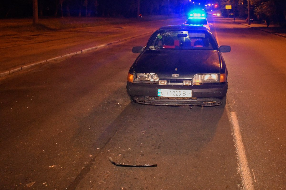 Водитель авто сбил пьяную женщину