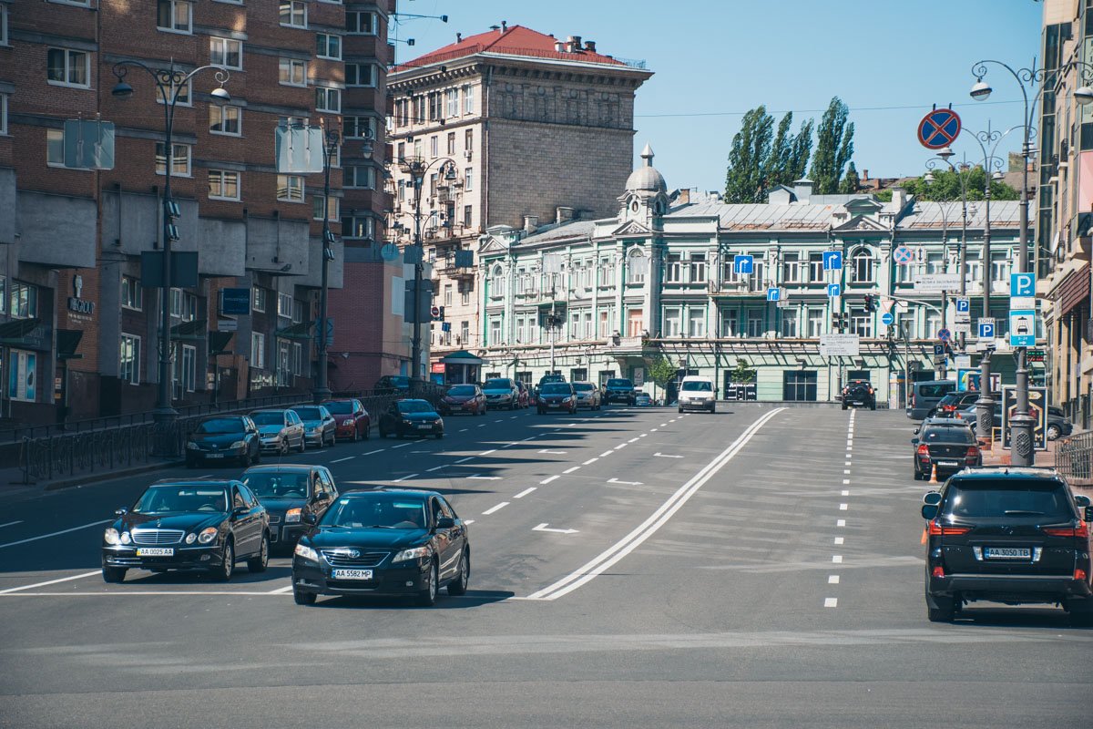 И разметка хорошо видна 