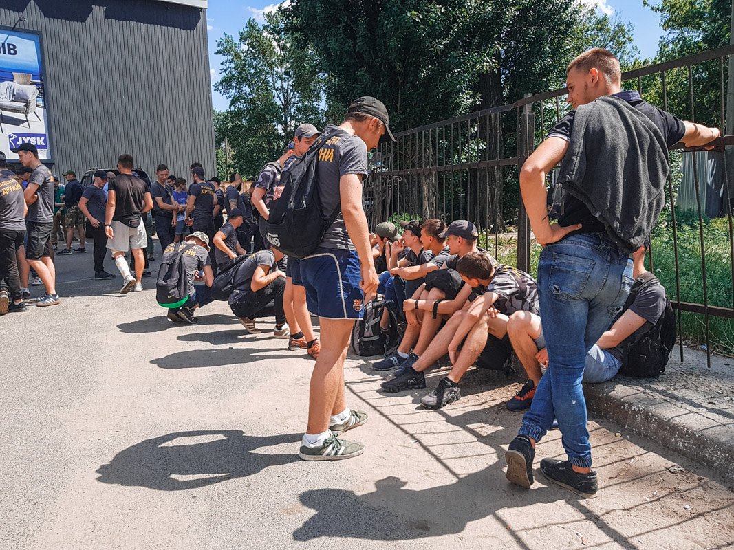 На жаре за свои идеалы