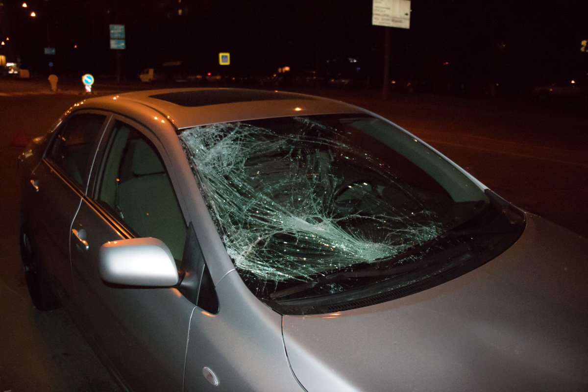 За рулем Toyota Corolla находилась женщина