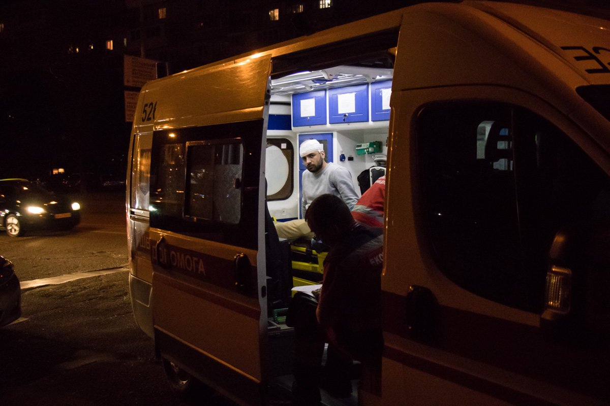 Парень которого сбили