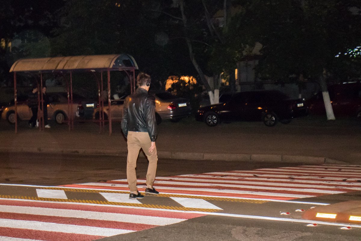 Пешеходный переход на котором сбили человека