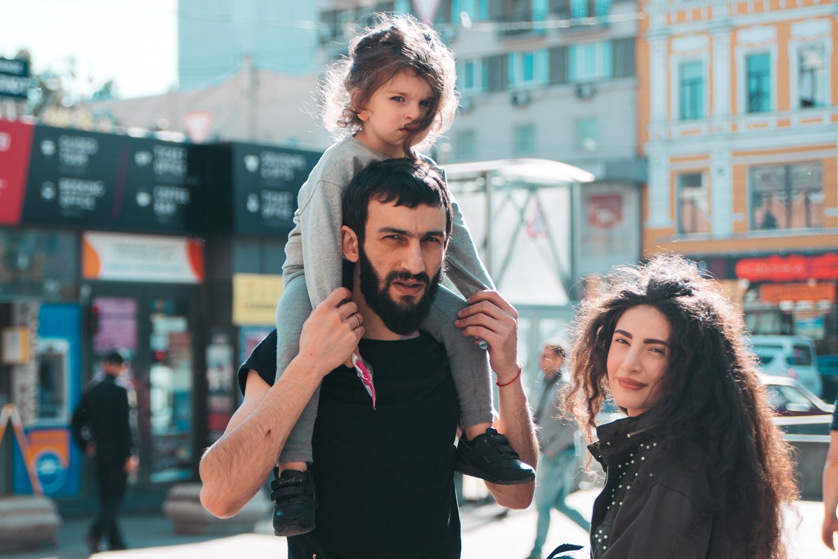 А взгляд, как у папы