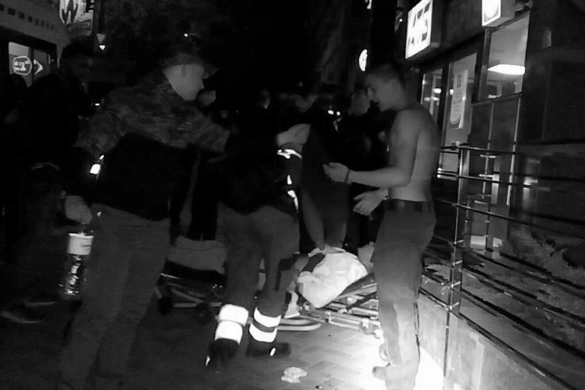 Мужчину госпитализировали в больницу