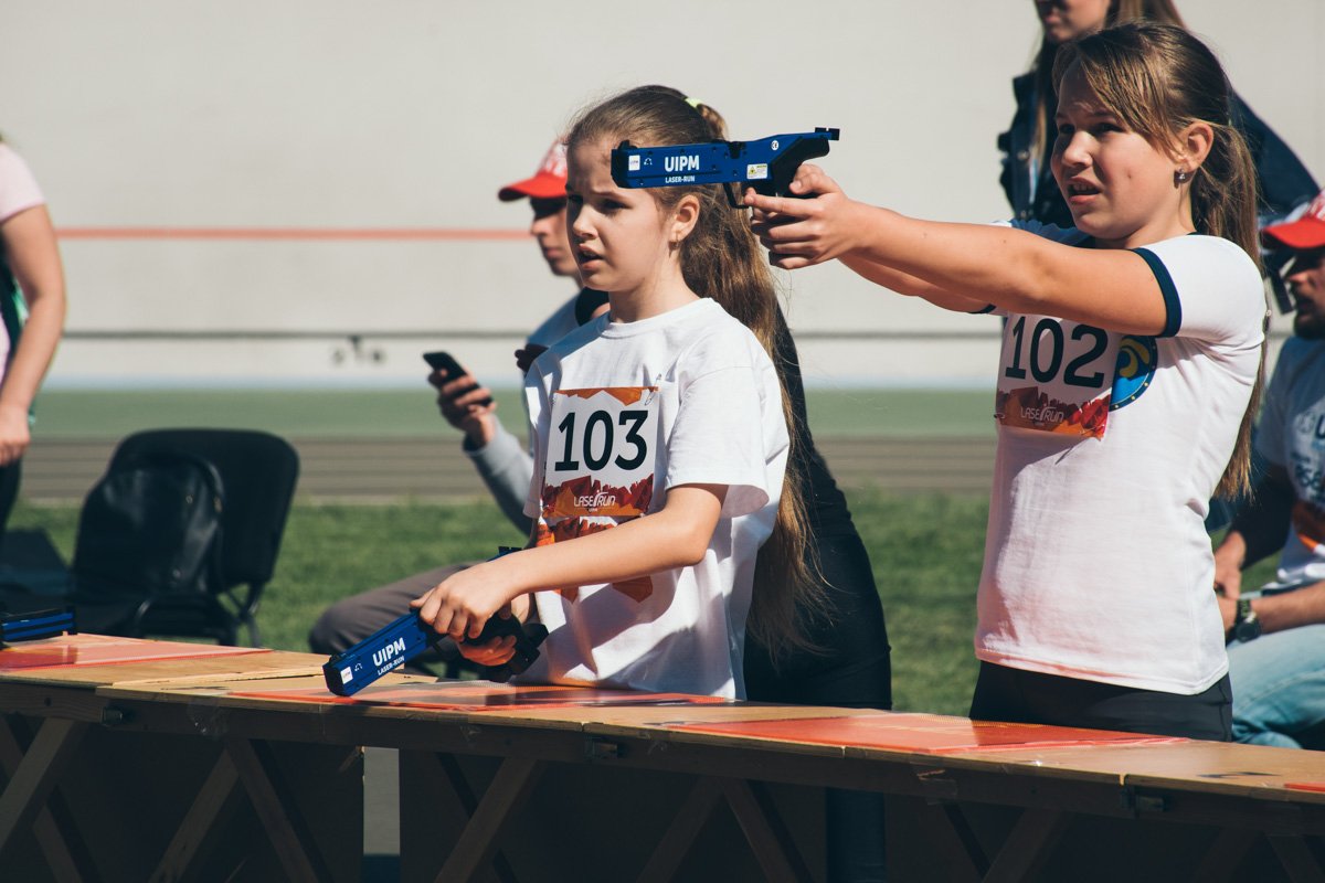 11-летняя участница забега рассказала, что занимается пятиборьем с 4-х лет