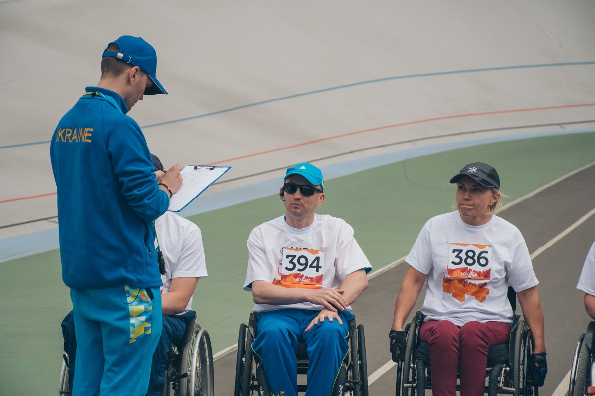 Впервые в истории подобных мероприятий состоялся забег людей с ограниченными возможностями