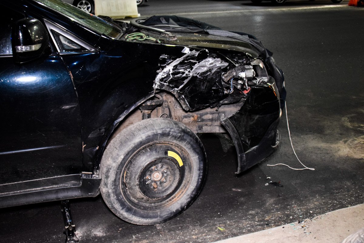 Subaru влетел в Renault Megane