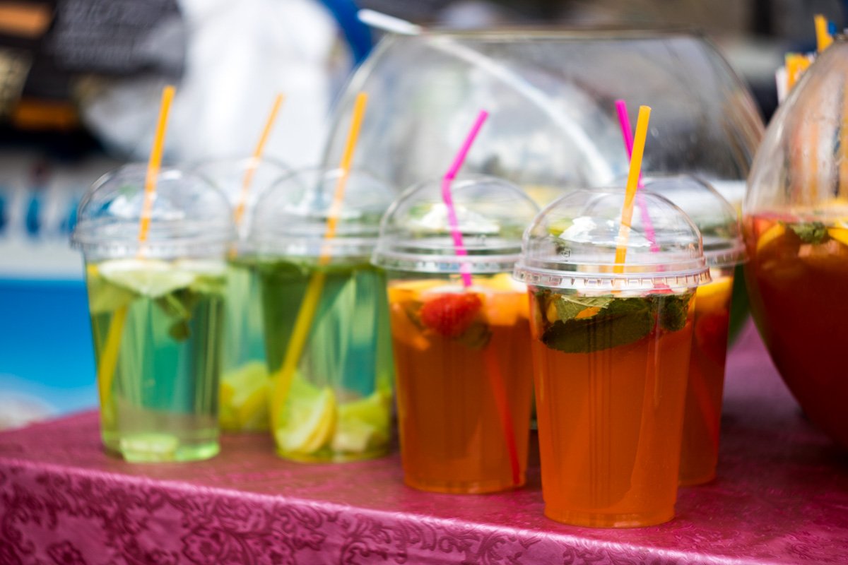 Для самых маленьких посетителей приготовили безалкогольные напитки Для самых маленьких посетителей приготовили безалкогольные напитки