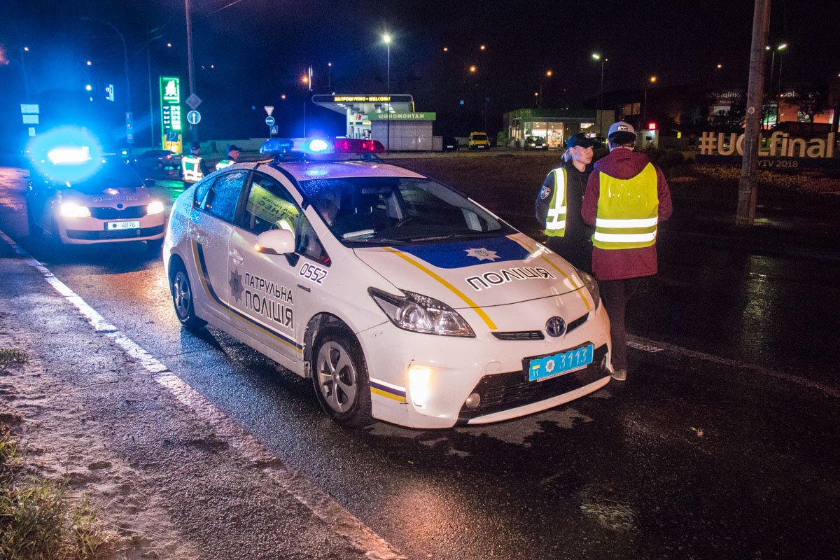 Полицейские стали свидетелями ДТП