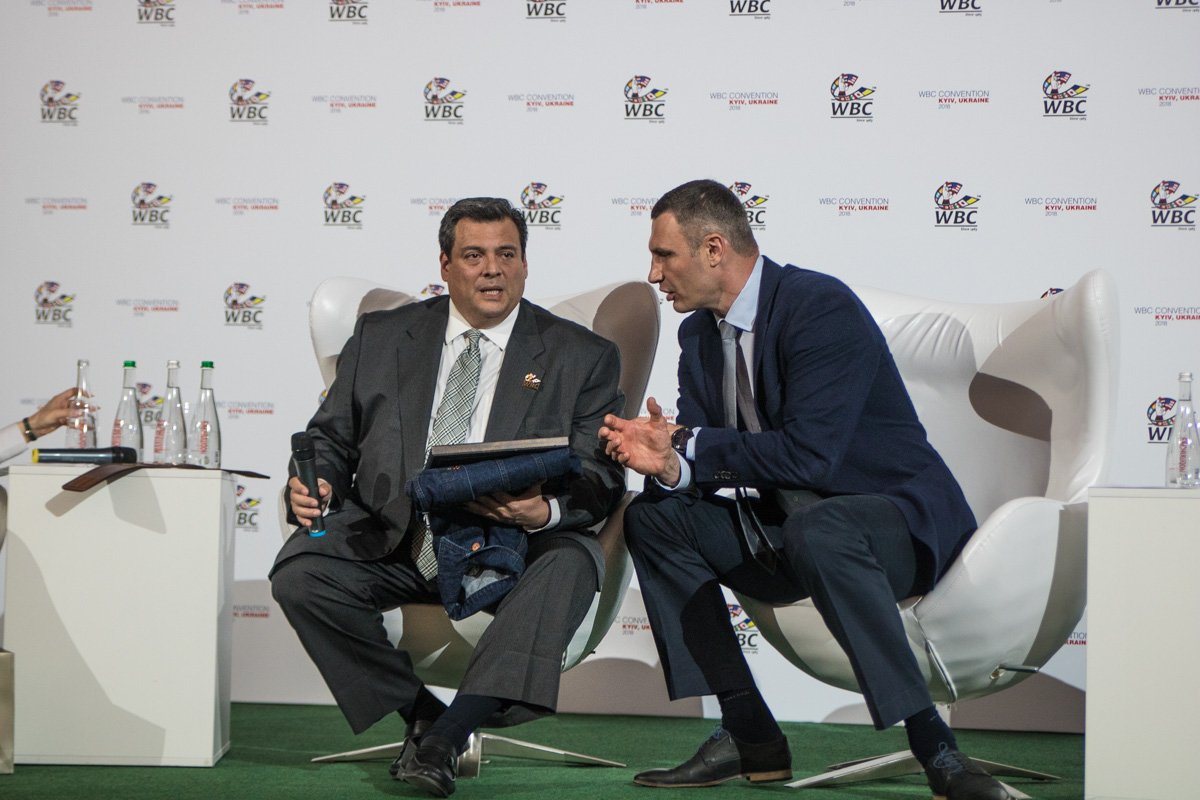 В Киев Сулейман прибыл, чтобы посмотреть на подготовку к проведению конгресса WBC