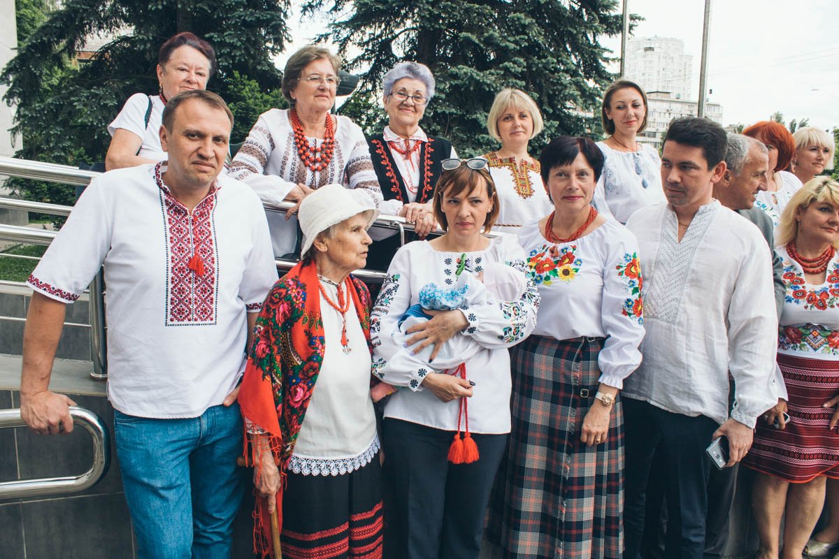 Участники флешмоба