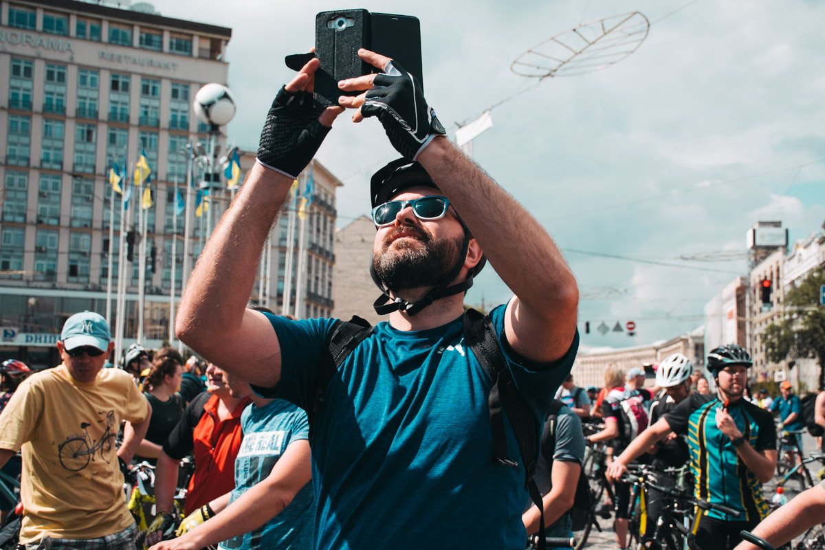 В Киеве проходит Велодень