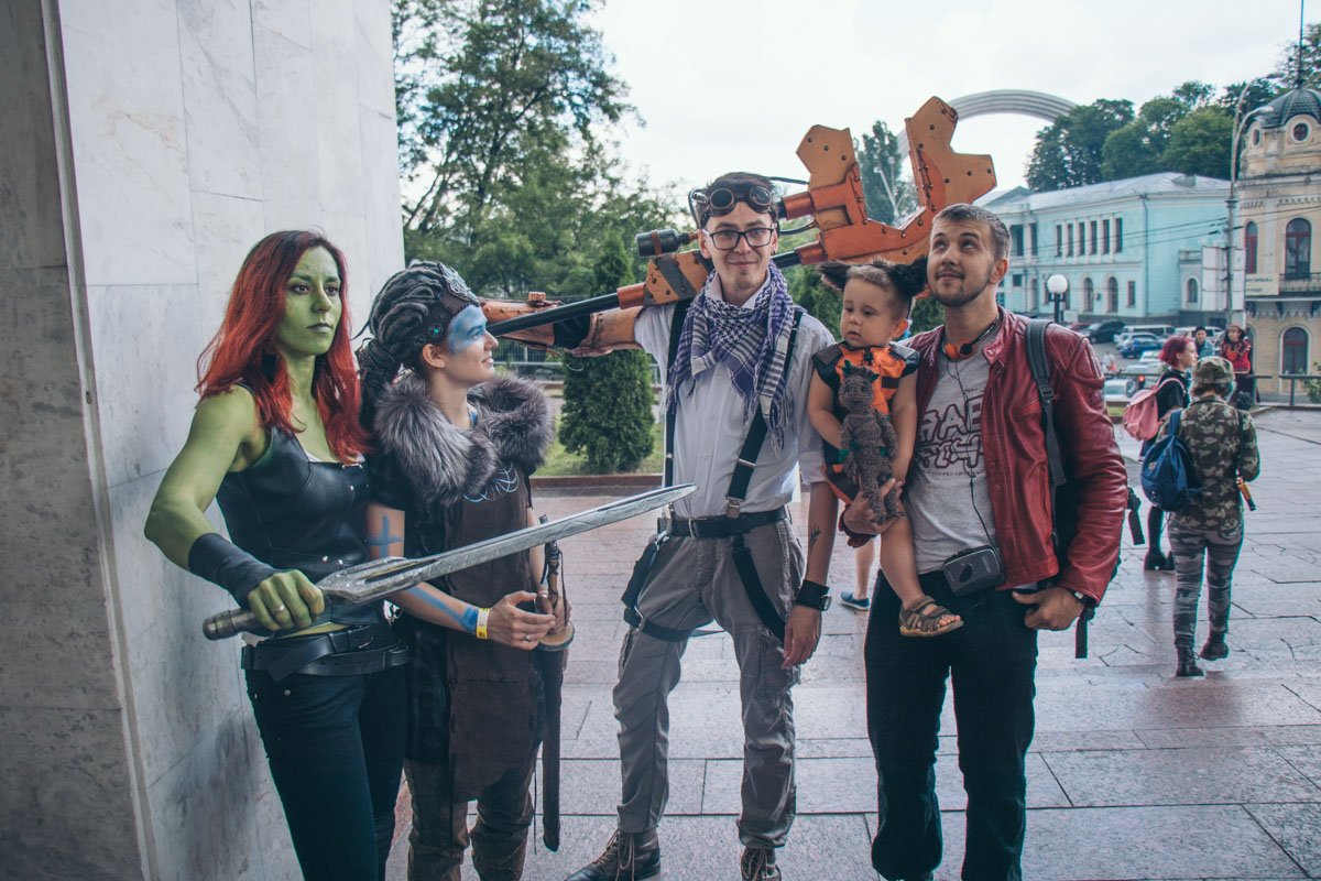 На Kyiv Comic Con смешивались сразу несколько вселенных