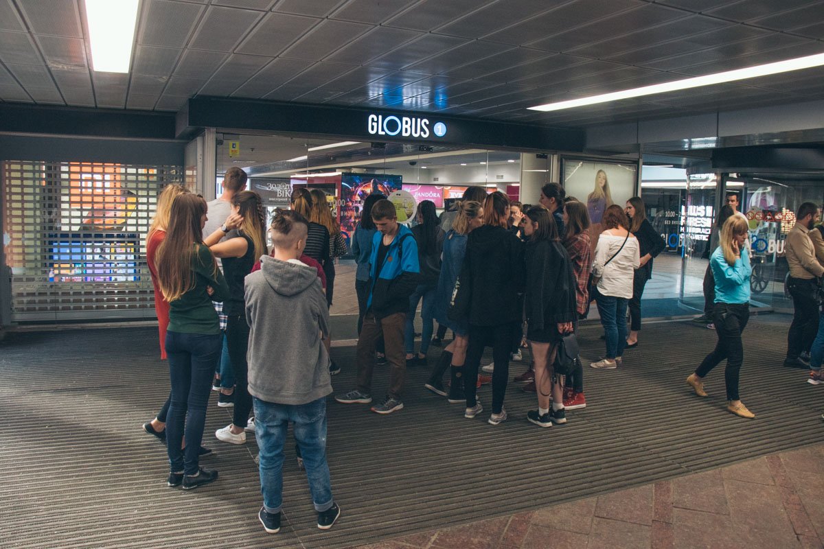 В Киеве из ТЦ Globus эвакуировали людей