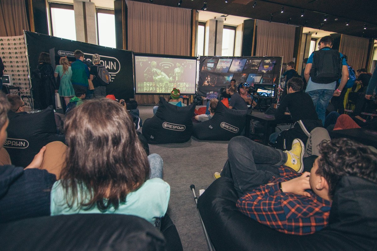 Для любителей видеоигр на фесте была организована отдельная зона