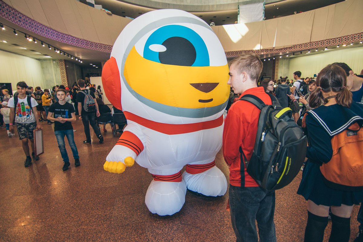 Яркие персонажи на Comic Con