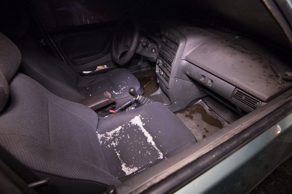 Салон почти не пострадал Салон почти не пострадал