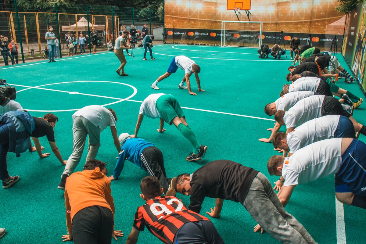 Разминка - основа хорошей игры Разминка - основа хорошей игры