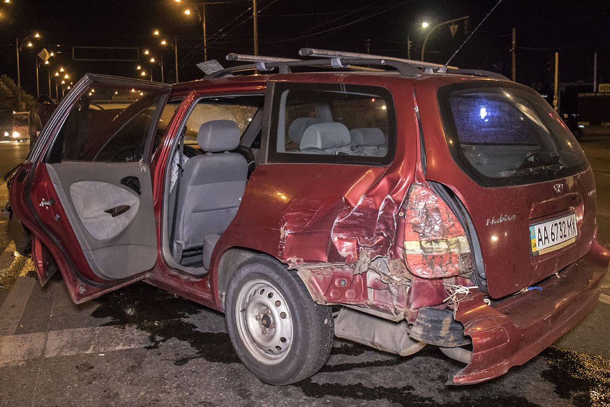Мужчина, который находился за рулем Skoda был пьян