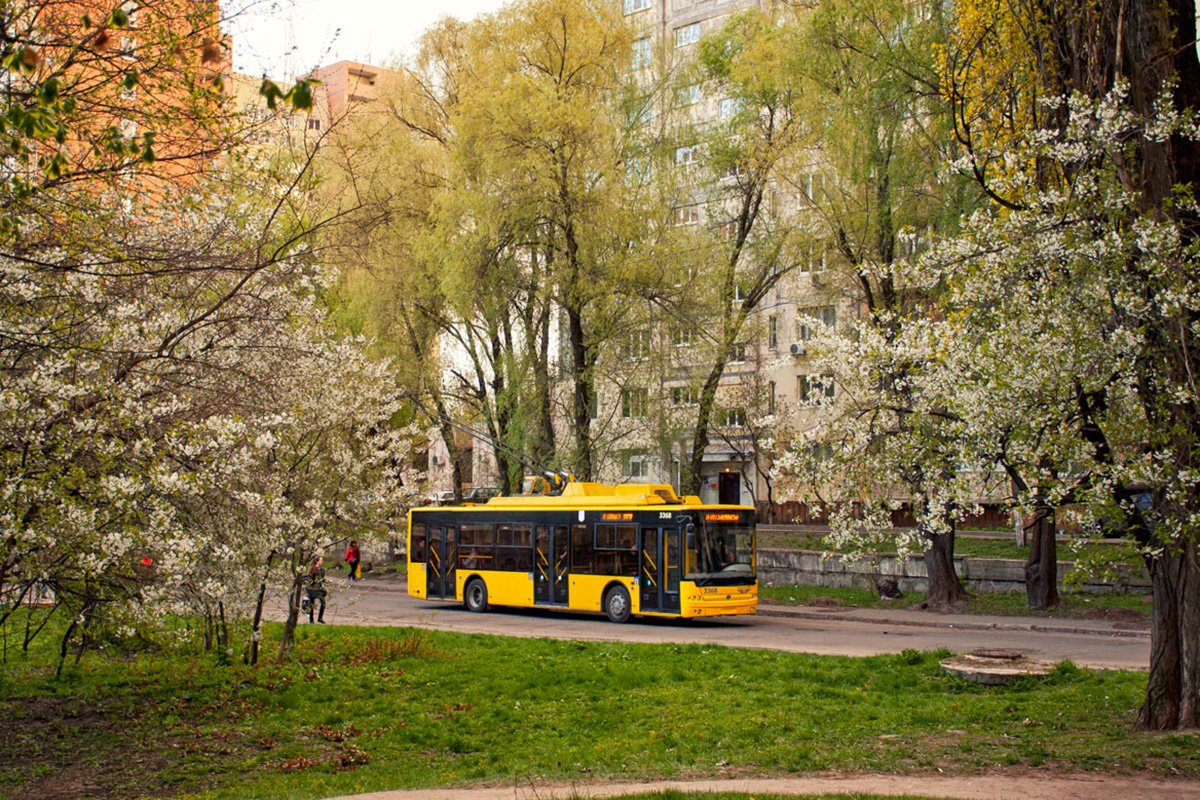 Всего в Киеве имеется 206 троллейбусов марки «Богдан»