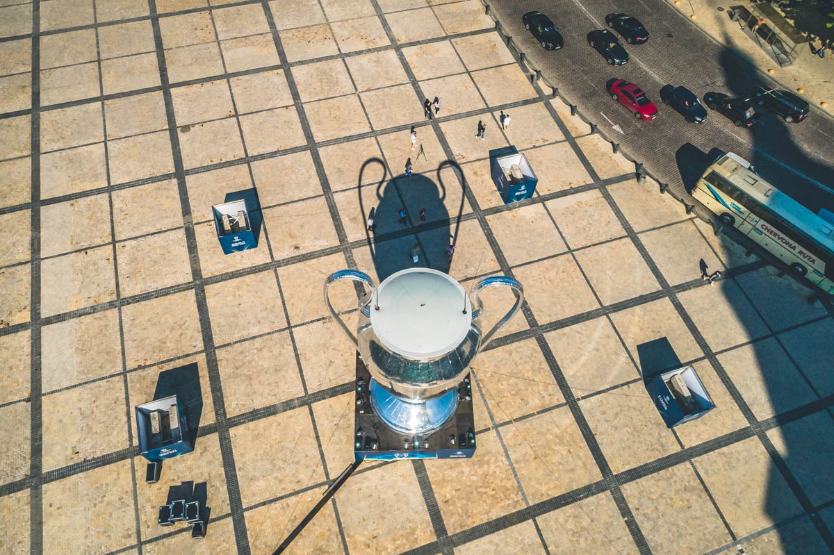 Кроме столицы этот величественный трофей посетит и другие города Украины Кроме столицы этот величественный трофей посетит и другие города Украины