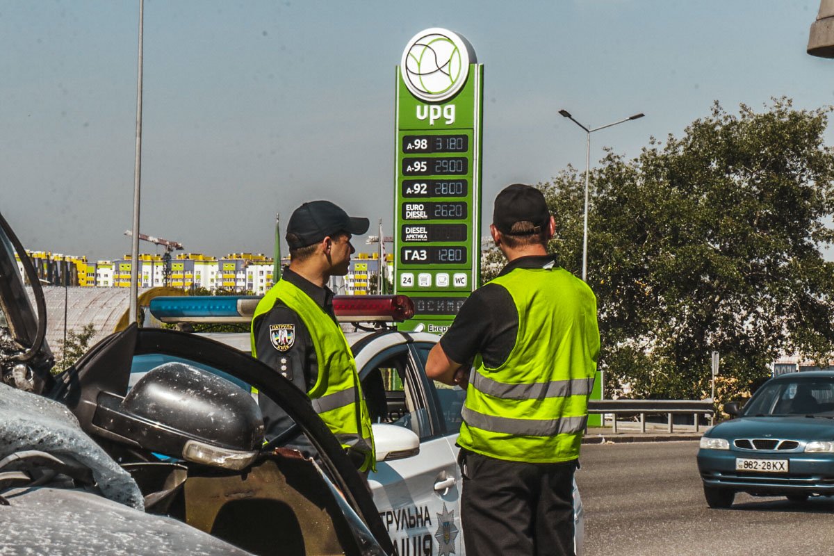 На месте работали правоохранители На месте работали правоохранители