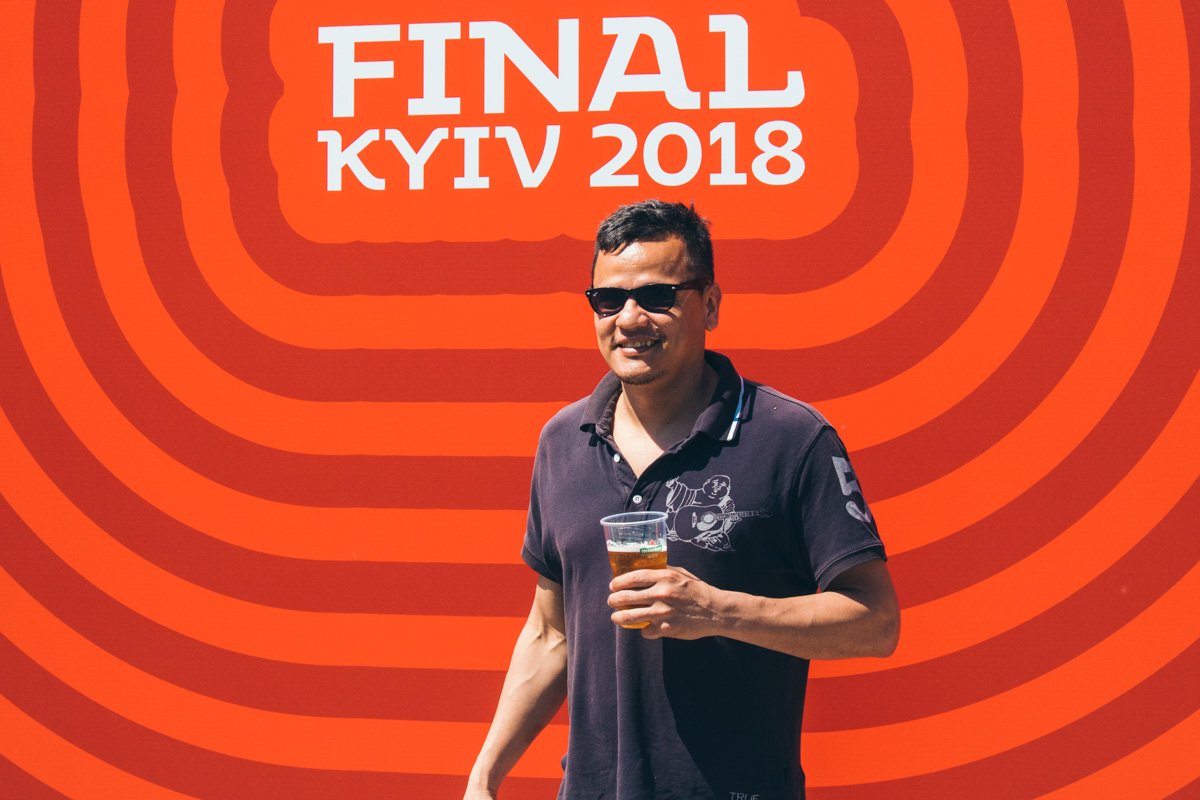 Когда попил и доволен 