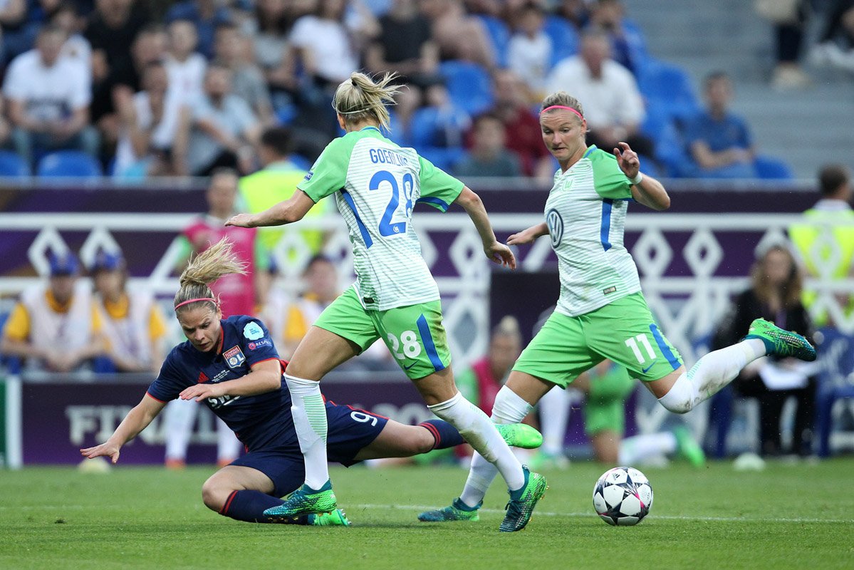 Девушки демонстрировали сумасшедший настрой на победу