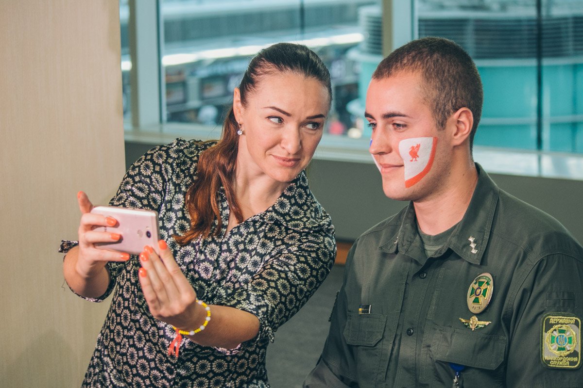 Куда же без селфи?