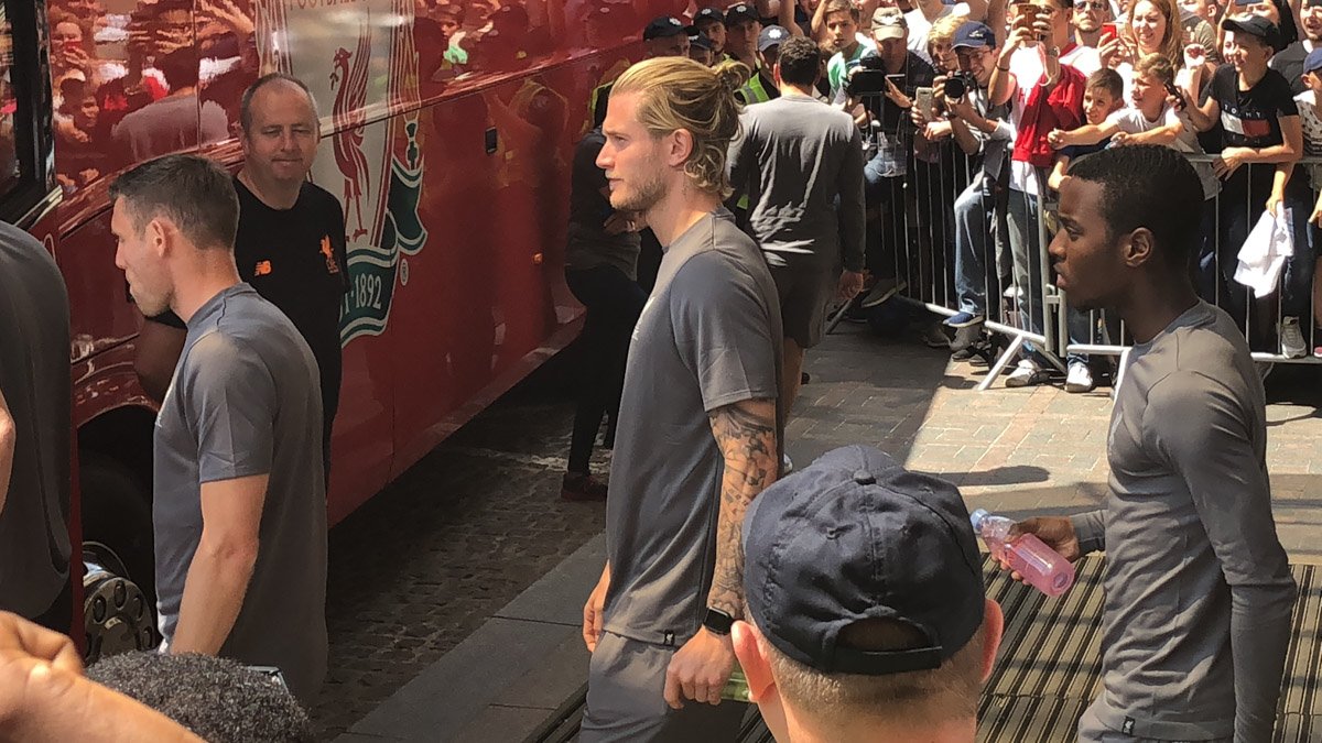 Лорис Кариус - вратарь мерсисайдцев