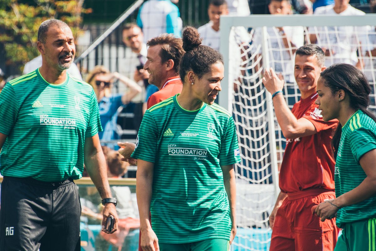 Селия Шашич и Алекс Скотт - две легенды женского футбола соверменности