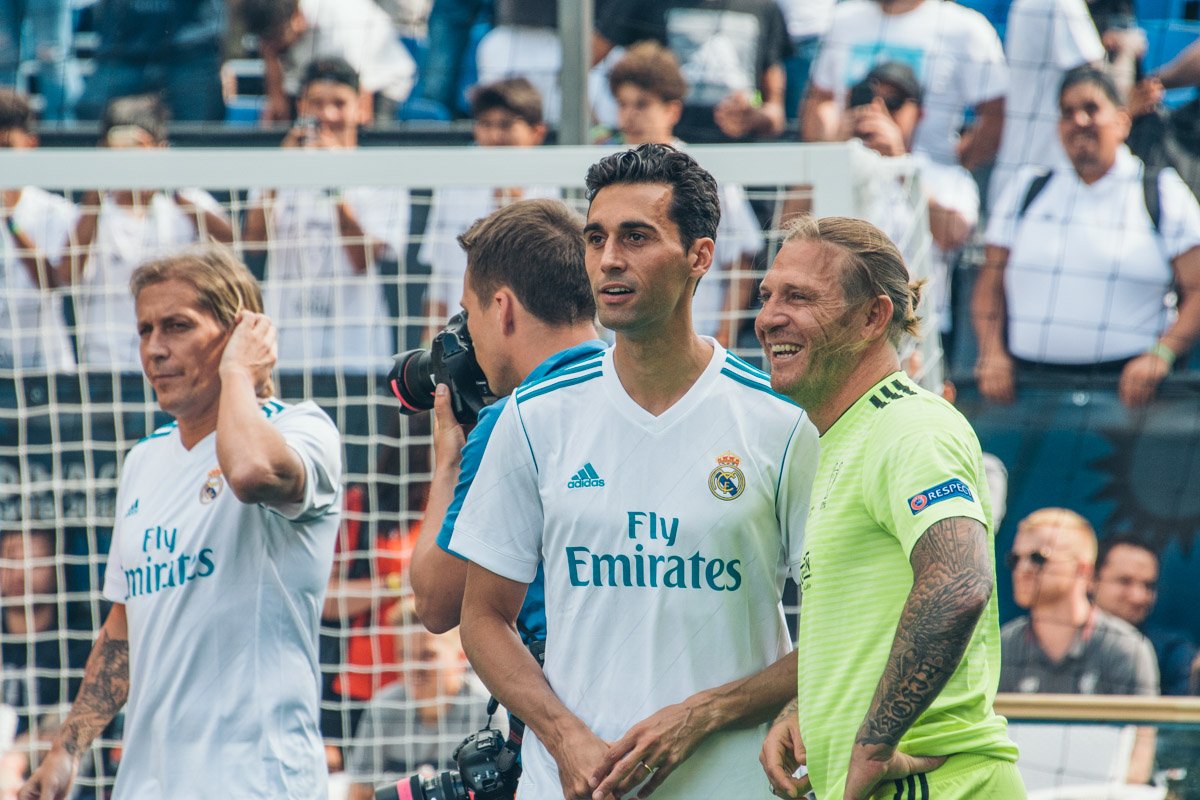 Альваро Арбелоа и Андрей Воронин