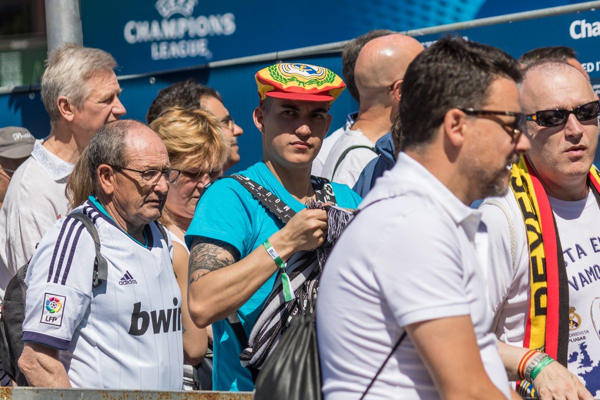 Киев заполнили болельщики Реала