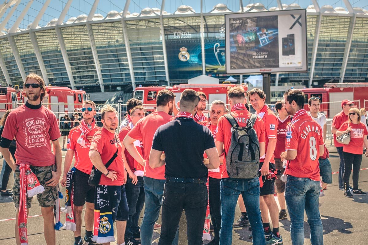 Ливерпульцы уже под "Олимпийским" 