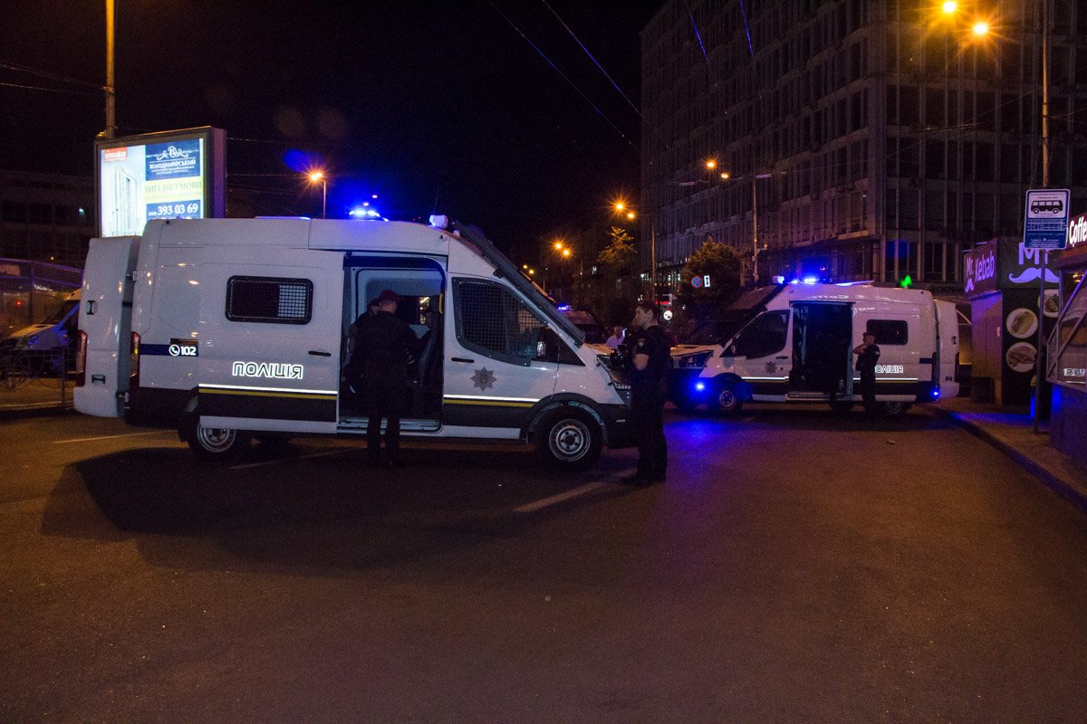 Матч еще не закончился, а полиция уже готовится